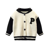 Toddler Boys Sweater Boys' Sweater Knitwear Long Sleeve