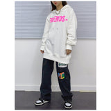 Vlone Hoodie Big V Autumn And Winter Men'S And Women'S Loose-Fitting Hoodie Sweater Street