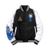 Varsity Jacket Fall/Winter Jacket Men'S Embroidery Loose