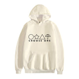 Squid Game Costume Anime Print Fashion Casual Hooded Sweatshirt