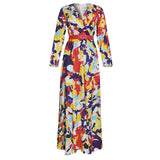 Dress Waist-Tight Vacation Dress African Dashiki Ankara Styles Dress