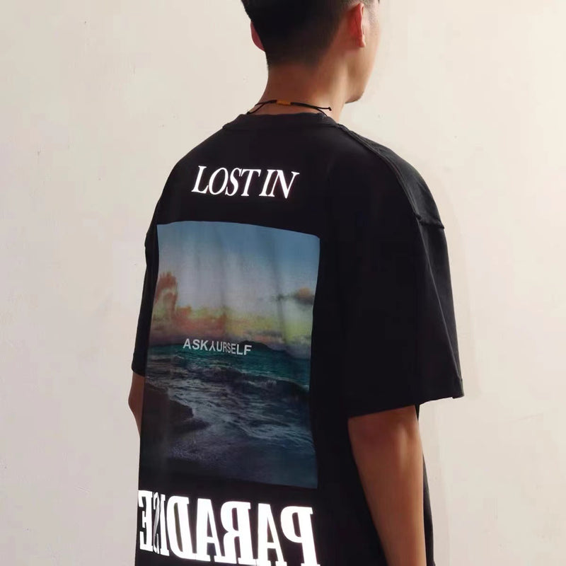 Askyurself T Shirt California Limited Coast HAILANG Loose Couple VTG