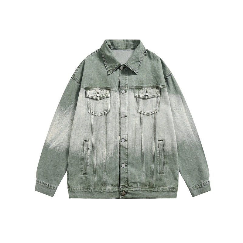 Men Denim Jackets Spring and Autumn Denim Jacket Men and Women Loose Jacket