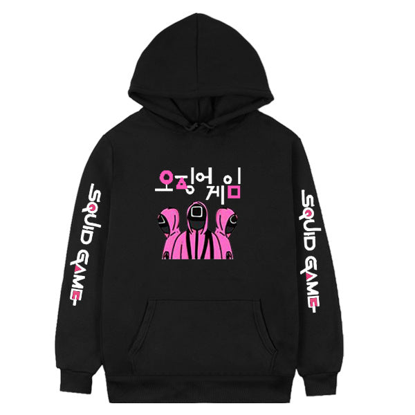 Squid Game Costume Men's and Women's Hooded Sweater
