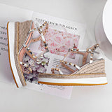 Platform Heels for Women Summer Rivet High Heels
