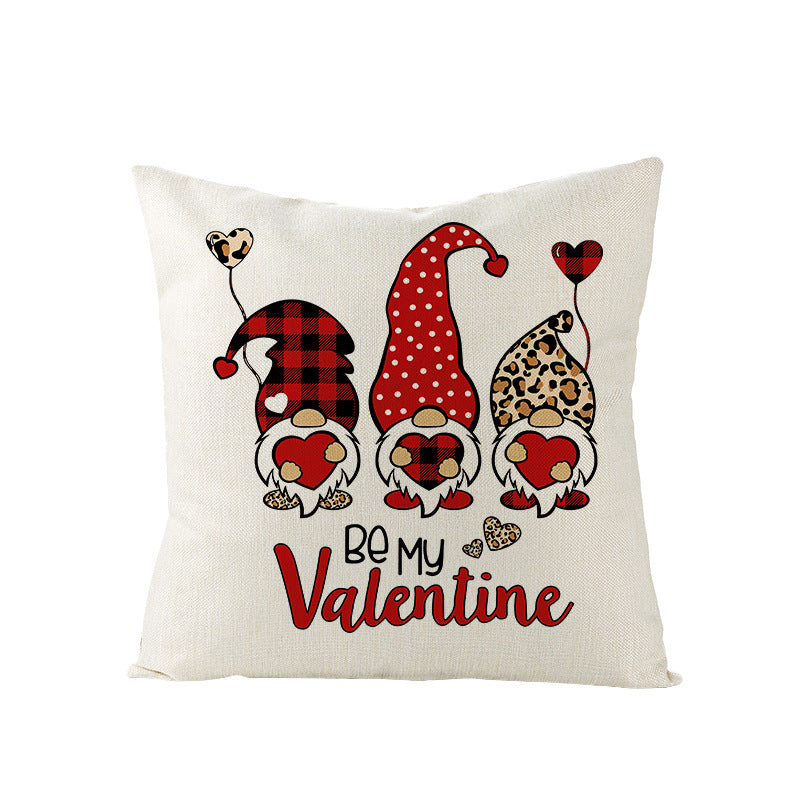 Valentine's Day Pillow Covers 4 Piece Random Styles Together, Love Car Home Pillow Cushion Cover