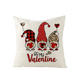 Valentine's Day Pillow Covers 4 Piece Random Styles Together, Love Car Home Pillow Cushion Cover