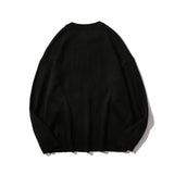 Men Sweater Printed Knitwear Men's Autumn Sweater Loose Pullover