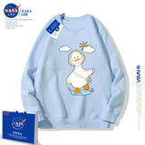 Nasa Children Hoodie Nasa Children'S Round Neck Sweater Girls' Spring And Autumn Loose