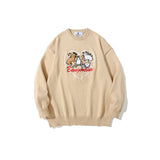 Man Fall Outfits Vintage Sweater Men's and Women's High Street Fashion Brand Pullover Sweater Top