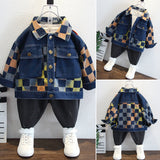 Toddler Boys Jackets Boys' Spring and Autumn Denim Coat Jacket