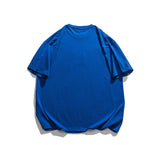 Men T Shitrs Mirror Reflection Letter Printing Round Neck