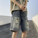 Men Denim Shorts Men's Summer