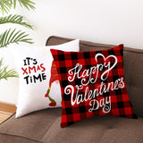 Valentine 'S Day Pillow Covers 4 Piece Random Styles Together, Home Festival Gift Pillow Cushion Cover