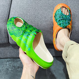 Mens Slide Plus Size Coconut Shoes Summer Men'S Fashion Outdoor Sandals Beach Slippers