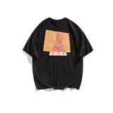 Men T Shitrs Creative Cartoon Pattern Printing