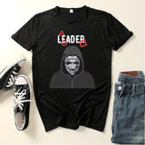 Squid Game Costume Loose Fashion Short-Sleeved Men's T-shirt round Neck Short-Sleeved T-shirt