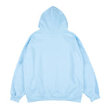 Man Fall Outfits Love Printed Hoodie Autumn and Winter Loose Pullover Sports Hoodie