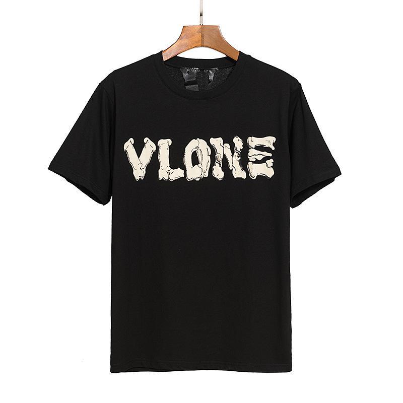 Vlone T Shirt Men'S Clothes Summer Clothes Plus Size Retro Sports Casual Sweatshirts Tshirt Vlone