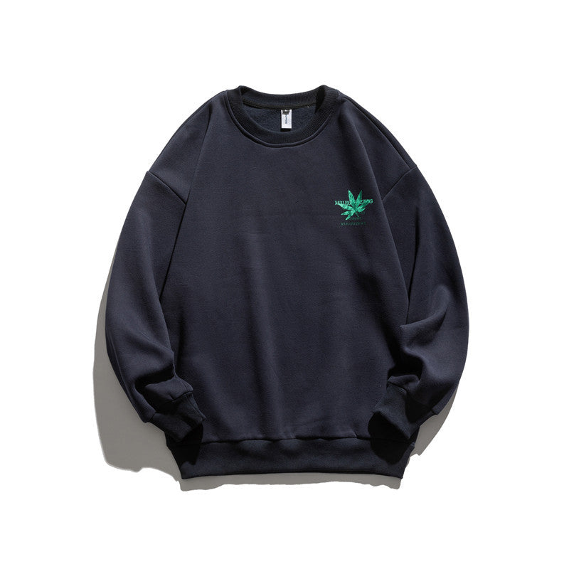 Crew Neck Sweatshirts for Men Men's Clothing Printed Crew Neck Sweatshirt Men's Loose