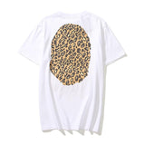 Bathing Ape T Shirt Summer Leopard Print Short Sleeve T-shirt