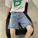 Men Denim Shorts Men's Summer