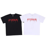 Vlone T Shirt Summer Clothing Short Sleeve Tshirt Plus Size Retro Men'S Half Sleeve Tee Vlone Sports