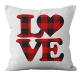 Valentine's Day Pillow Covers 4 Piece Random Styles Together, Holiday Home Gift Pillow Cushion Cover
