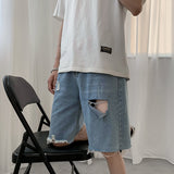 Men Denim Shorts Men's Summer