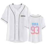 BTS Proof T Shirt Short Sleeve Baseball Shirt Summer Clothes T-shirt Baseball Shirt