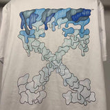 Off White T Shirt Short Sleeve Men'S And Women'S Cotton Tshirt Owt