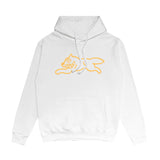 Ice Cream Running Dog Hoodie Hip-Hop Hipster Terry Fabric Hoodie