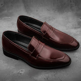 Men's Loafers RelaxedFit SlipOn Loafer Men Shoes Suit Leather Shoes Business Comfortable Fashion Casual