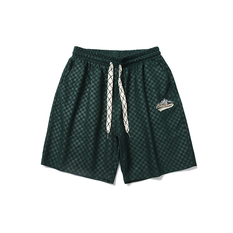 Men Shorts Summer Embroidered Shorts Casual Sports Pants Men