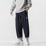 Man Fall Fall Loose Primary Color Straight Jeans