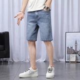 Men Jorts Loose Denim Shorts Men's Casual Shorts