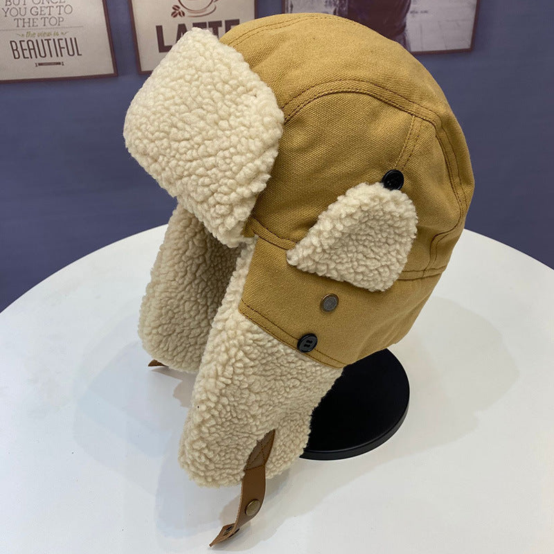 Winter Hats Pilot Hat Men and Women Winter Outdoor Riding Warm