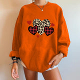 Valentine's Day T Shirt Wish Sweaters Women's Clothing Heart Printing Fleece Sweater Female