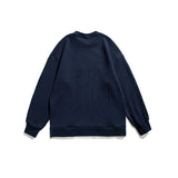 Crew Neck Sweatshirts for Men Men's Clothing Autumn Trendy Letters Embroidered Crew Neck Sweater Men's Casual Top