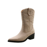 Beth Dutton Shoes Autumn and Winter High Leg Boot Fashion Pointed Women's Boots High Heel Retro Knight Women's Boots