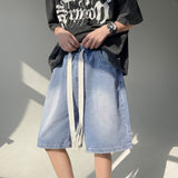 Men Denim Shorts Blue Denim Shorts Men's Summer