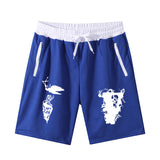 Vlone Shorts Printed Shorts Men'S Summer Loose Sports And Leisure