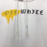 Off White Hoodie With Arrow Print Men'S Casual And Comfortable Embroidered Printed Sweater Owt