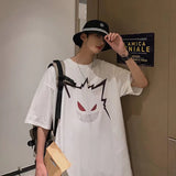 Men T-Shirts Loose Half-Length Sleeve Versatile