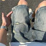 Men Denim Shorts Men's Summer Pants