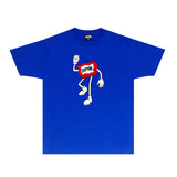 Ice Cream Running Dog T Shirt Loose Printed Audio Rap T-shirt