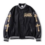 Man Fall Outfits Vintage Baseball Uniform Loose Vibe Style Jacket Hiphop Vintage Jacket for Men