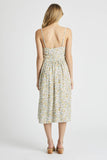 Kendall Jenner Wedding Guest Dress Retro Style Mori Style Fresh Romantic Floral Wizard of Oz Suspender Dress