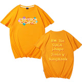 BTS Proof T Shirt Summer round Neck Short Sleeves