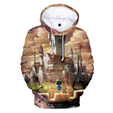 Anime Hoddies 3D Digital Printing Cartoon King Ranking around Pullover Hoodie